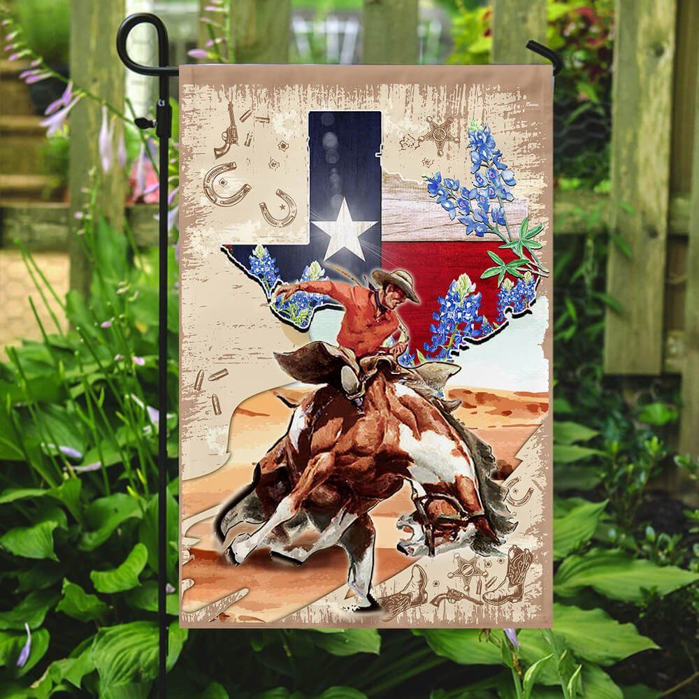 Texas Horseback Riding Flag