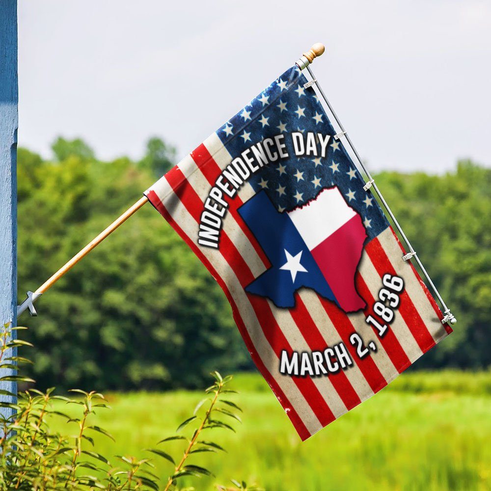 Texas Independence Day Flag March 2 1836 TQN817F