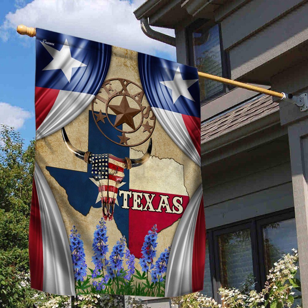 Texas Longhorn Flag TTN495F