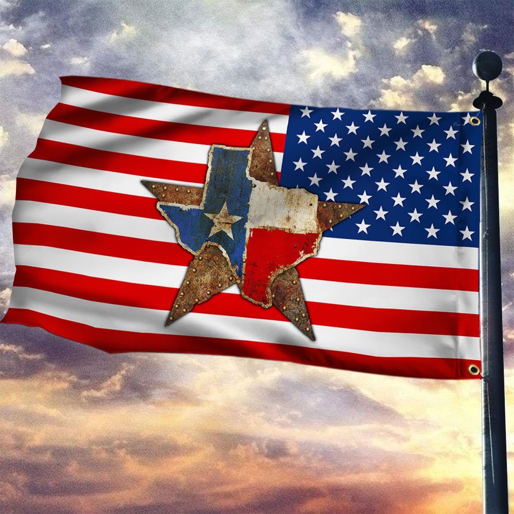 Texas State Grommet Flag TQN26GF