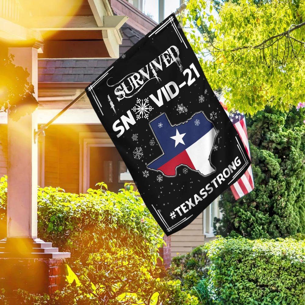 Texas Strong Snovid-21 Flag