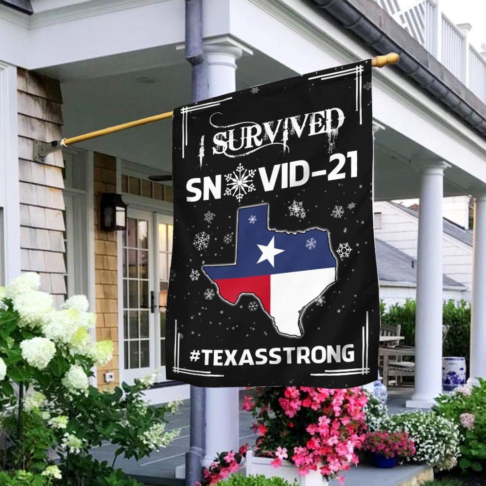 Texas Strong Snovid-21 Flag