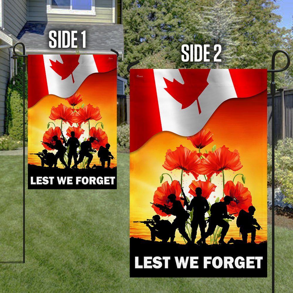 Thank You Veteran Canada Lest We Forget Flag MLN1333F
