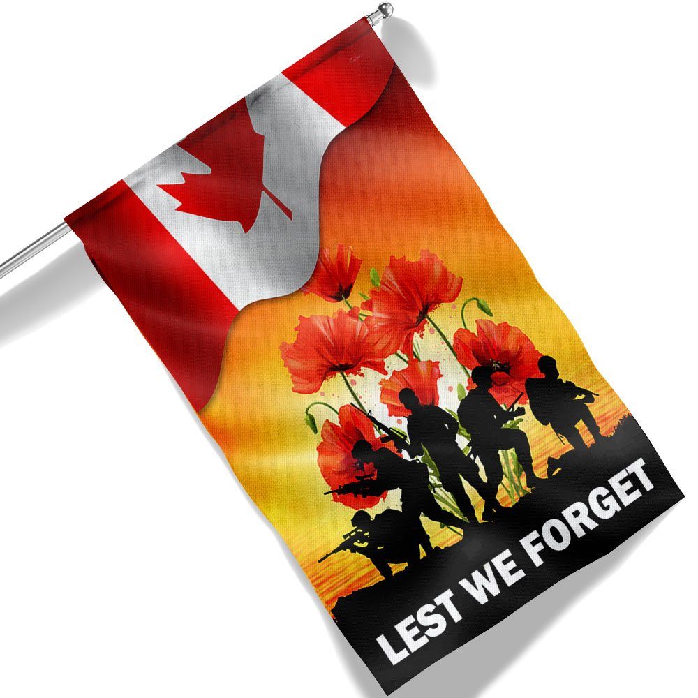 Thank You Veteran Canada Lest We Forget Flag MLN1333F