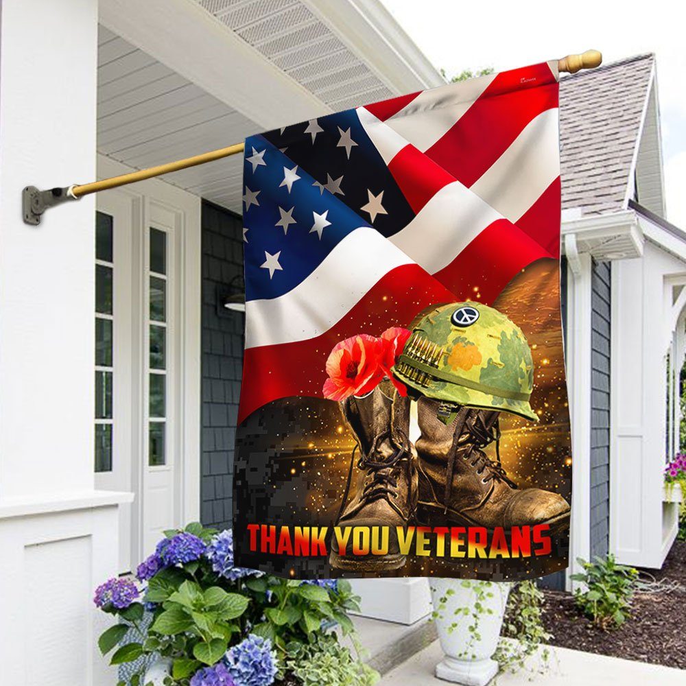 Thank You Veterans Flag TQN175F