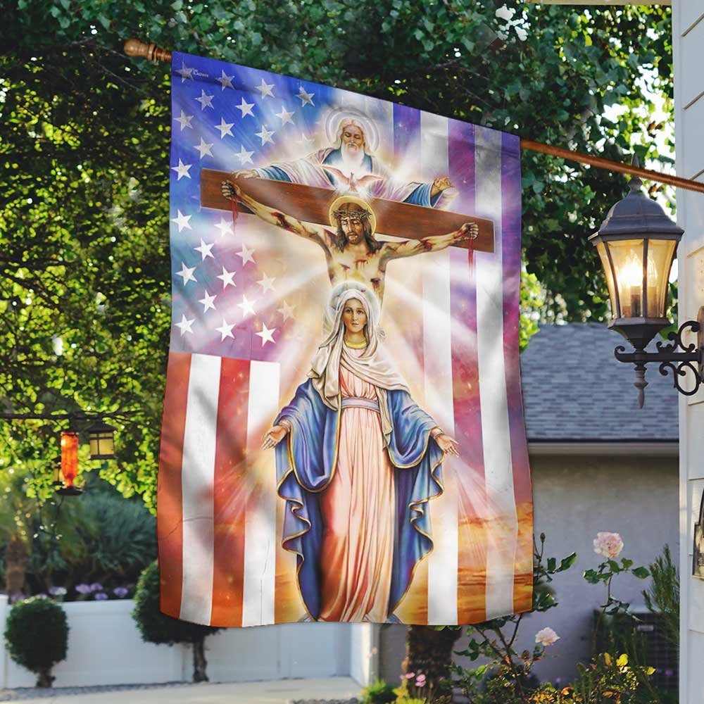 The Holy Family American Flag DBD3138F