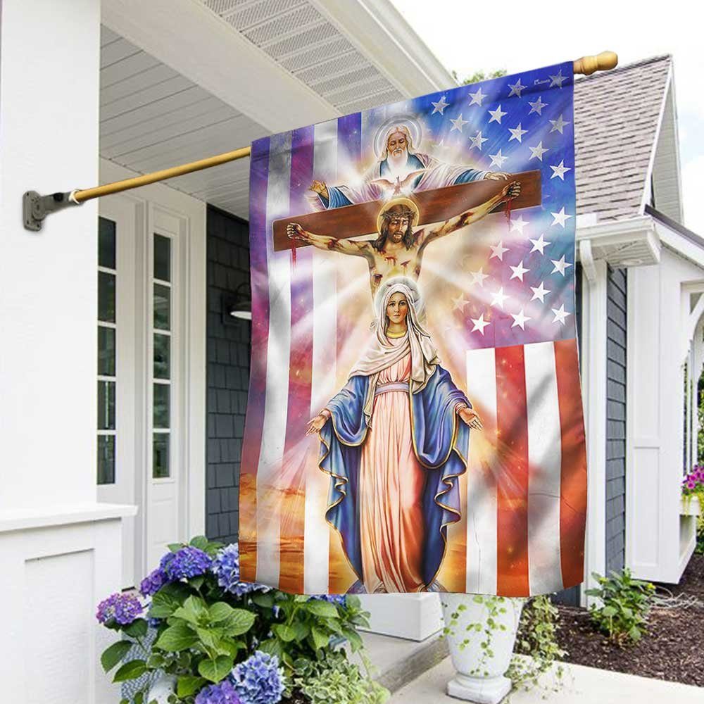 The Holy Family American Flag DBD3138F