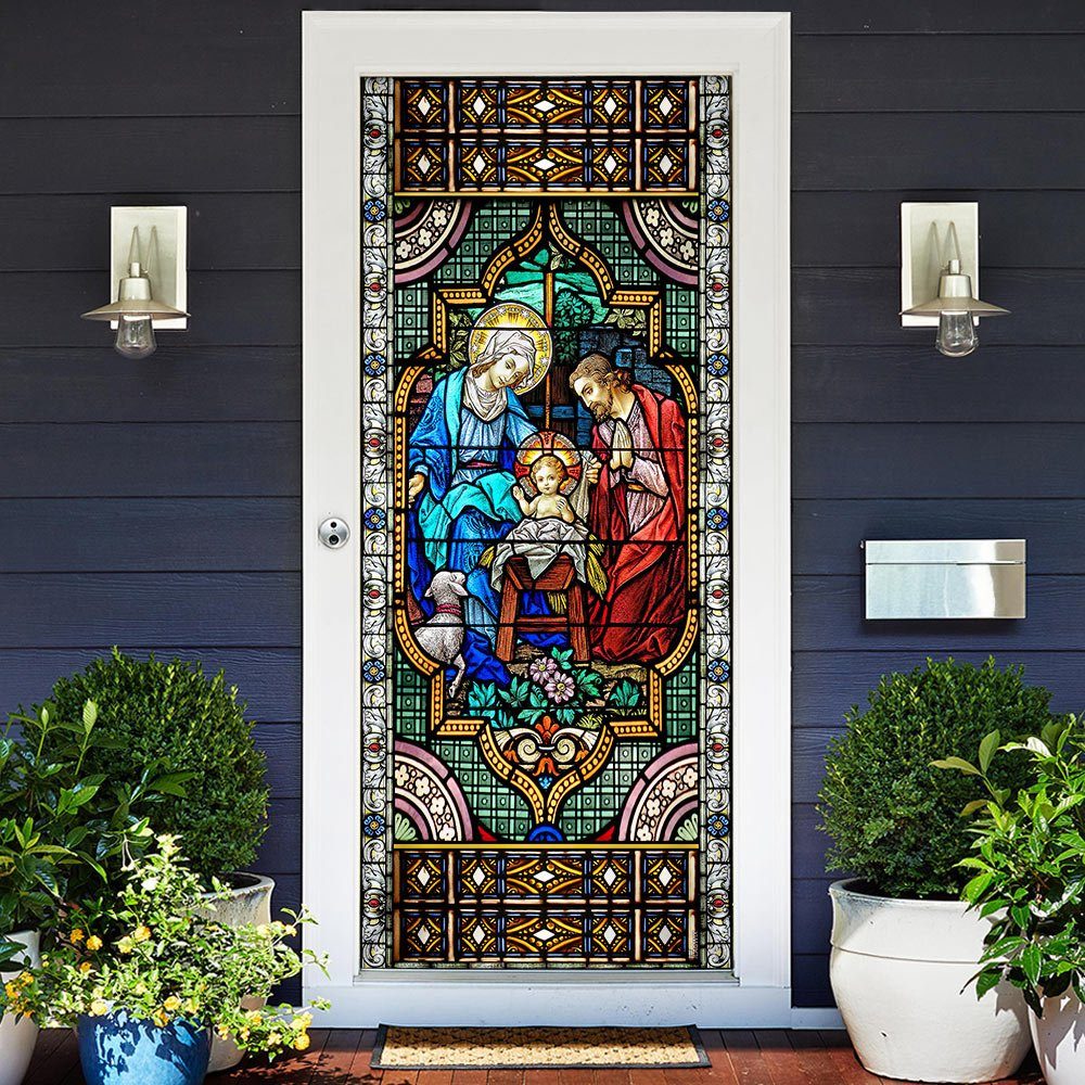 The Holy Family Door Cover