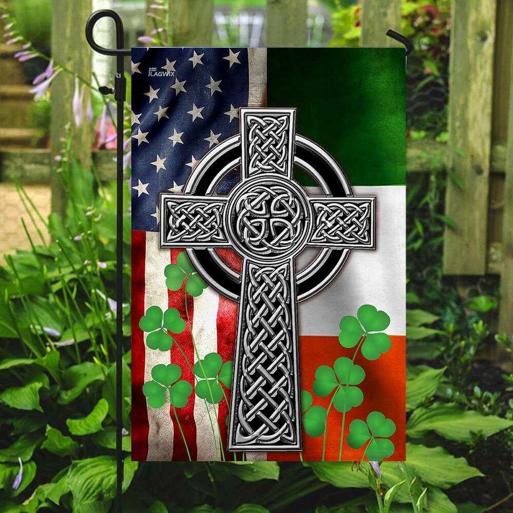 The Irish Celtic Cross Flag