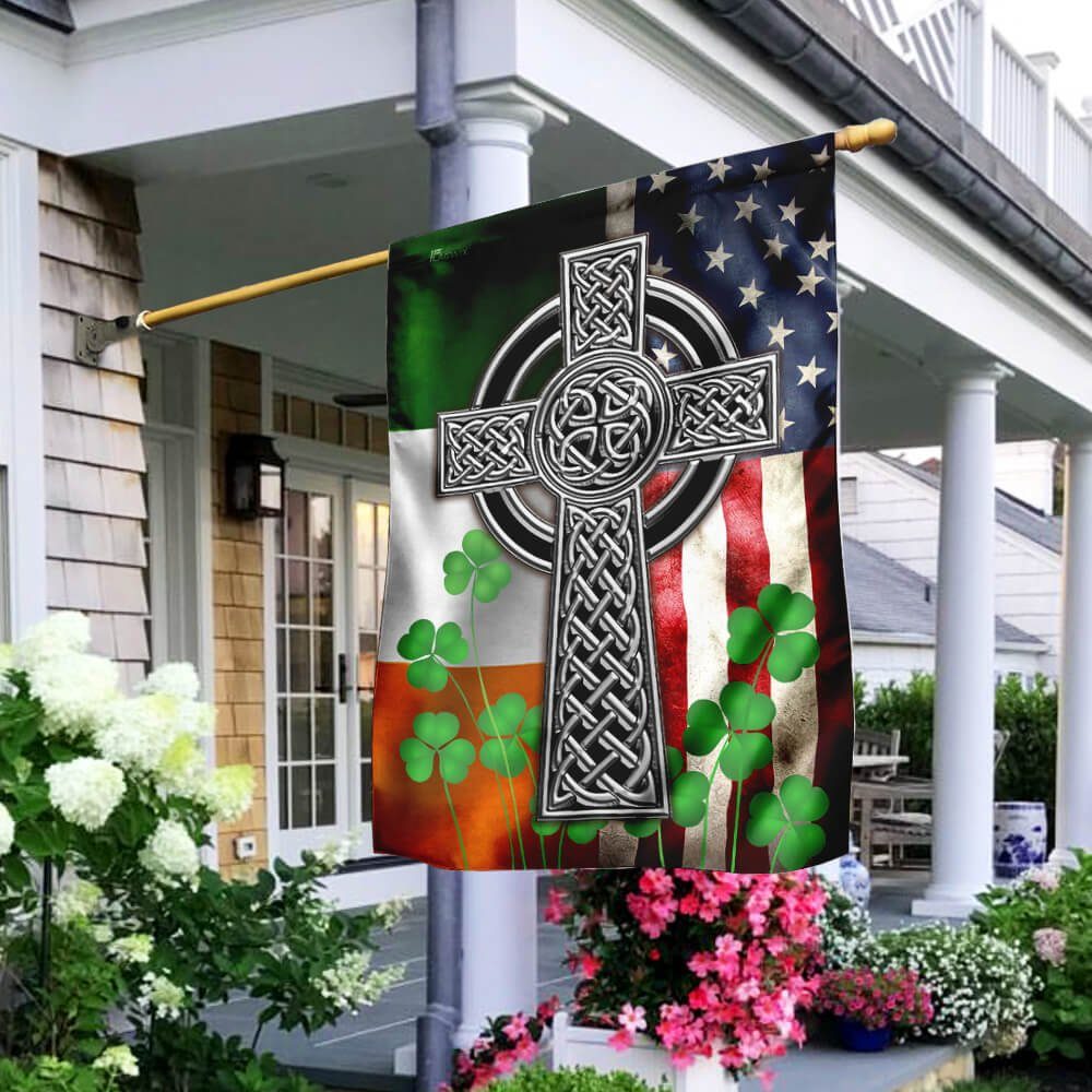 The Irish Celtic Cross Flag