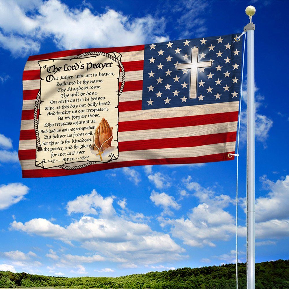 The Lord’s Prayer Grommet Flag TQN324GF