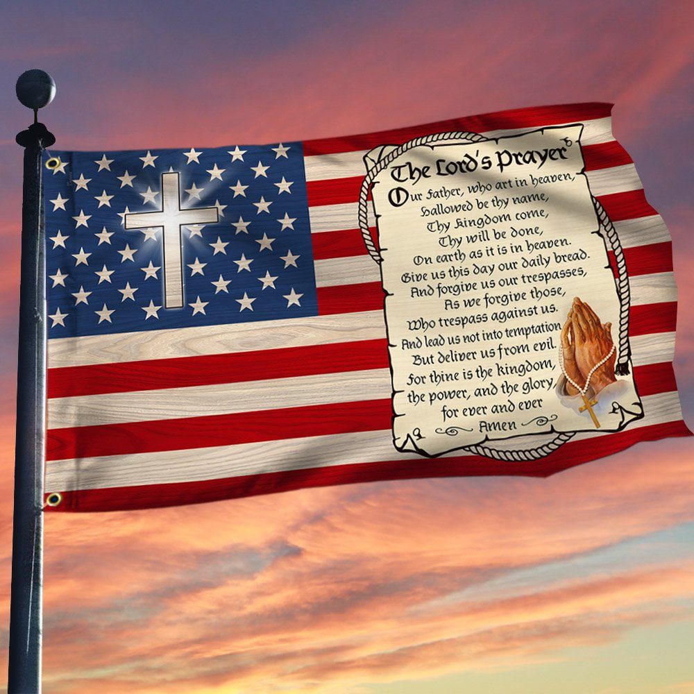 The Lord’s Prayer Grommet Flag TQN324GF