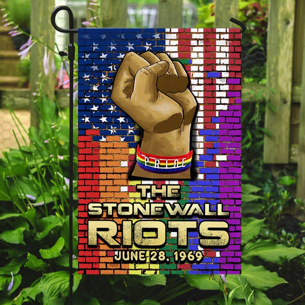 The Stonewall Riots LGBT Flag