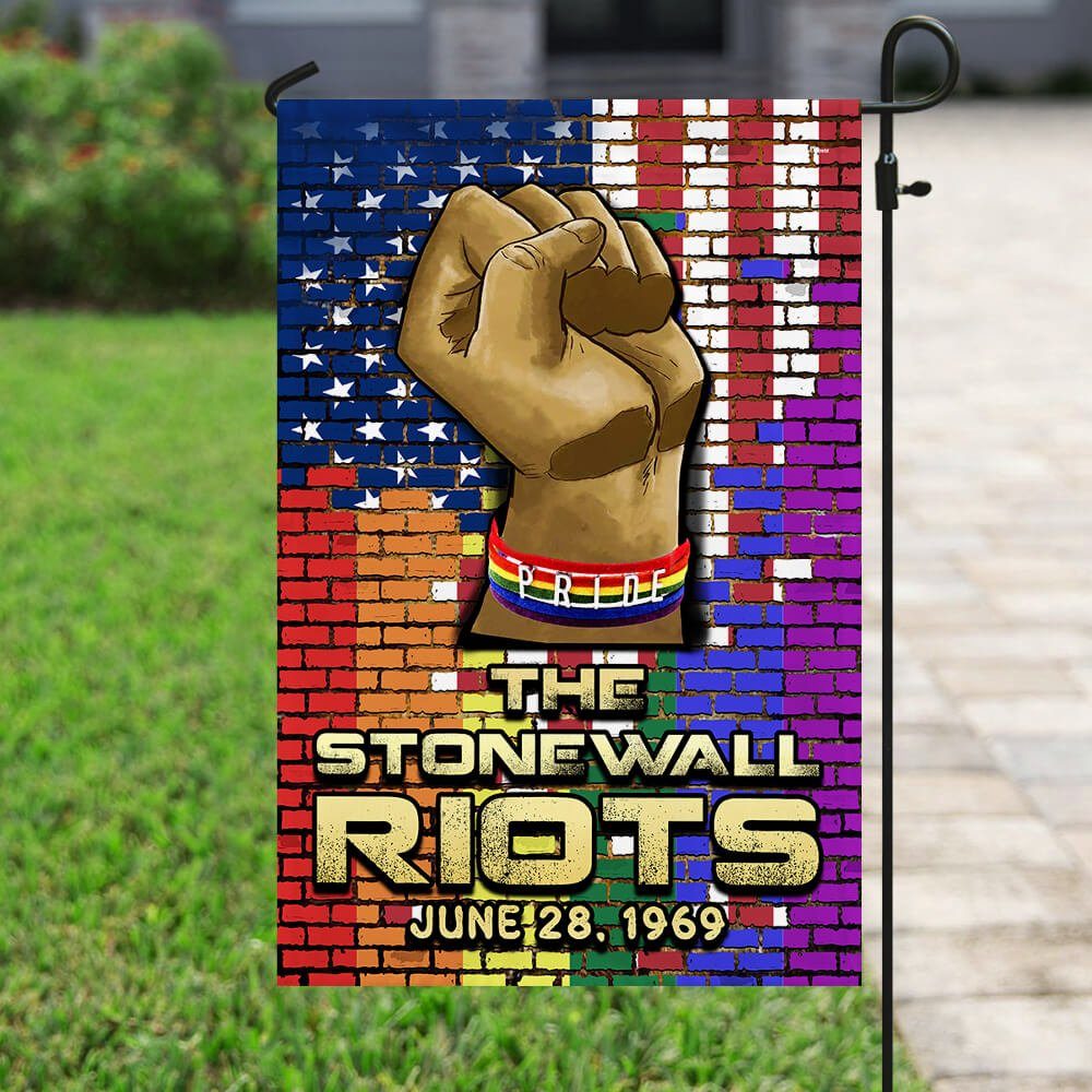 The Stonewall Riots LGBT Flag