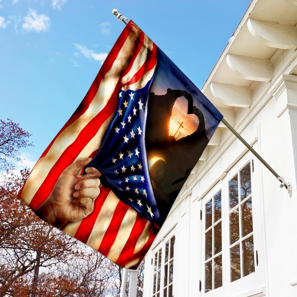 The Sun On The Cross Flag