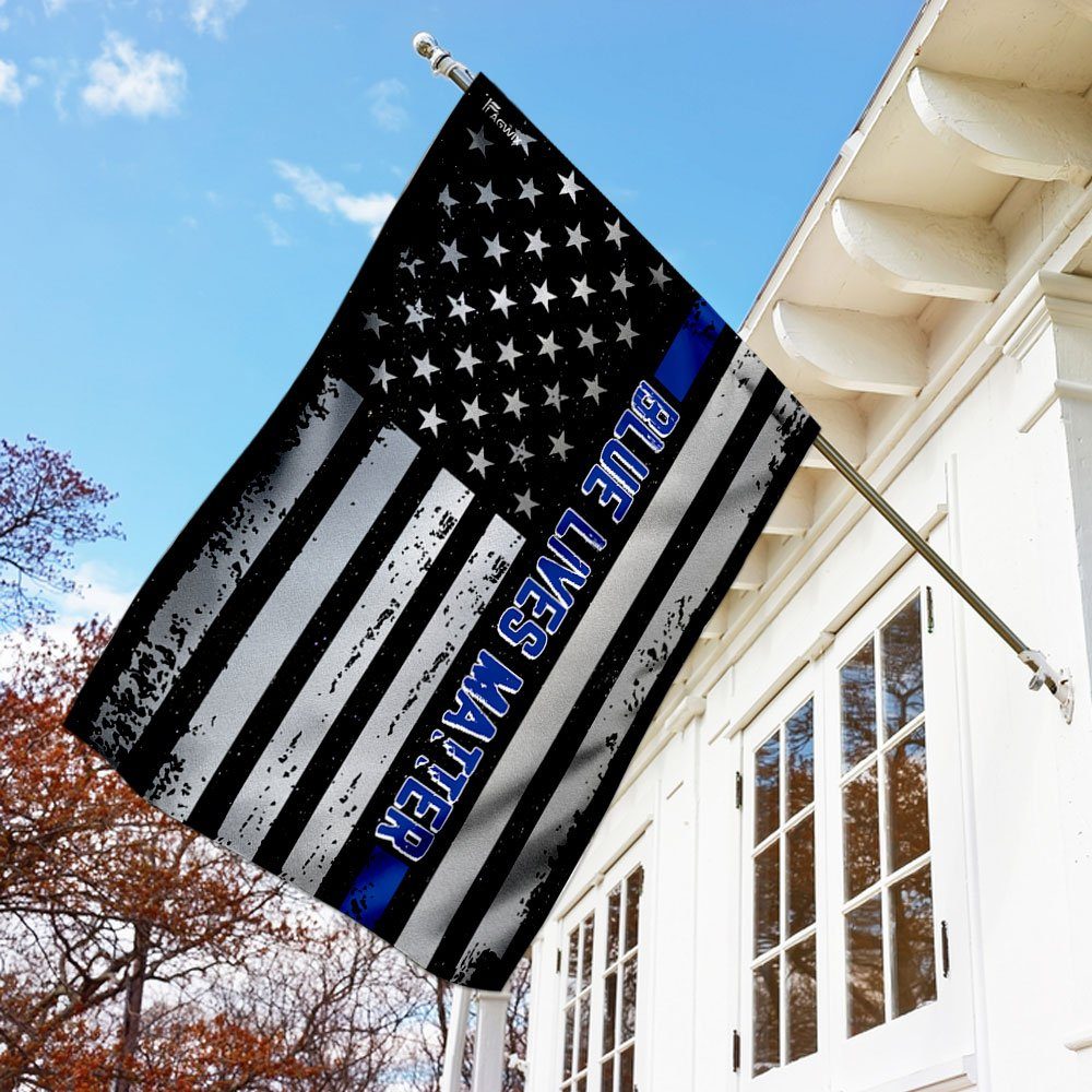 The Thin Blue Line Flag