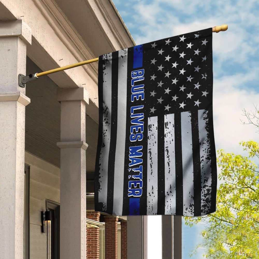 The Thin Blue Line Flag