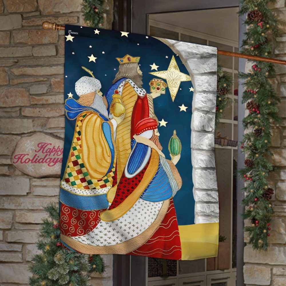 Three Kings Day Flag Three Wise Men Gift TQN734F