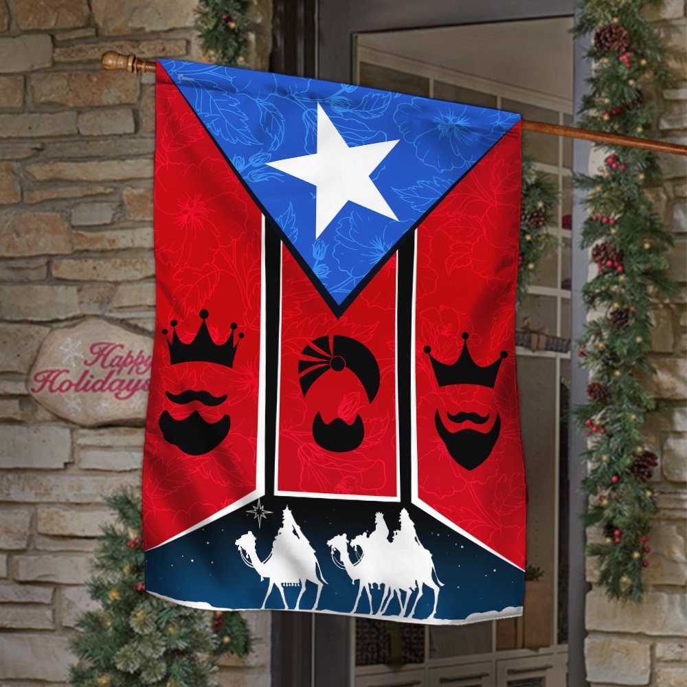 Three Kings Epiphany Puerto Rico Flag BNN709F