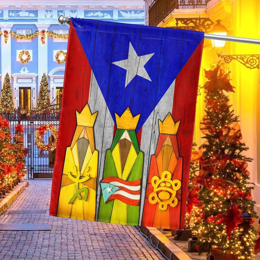 Three Kings Three Wise Men Puerto Rico Flag BNN702F