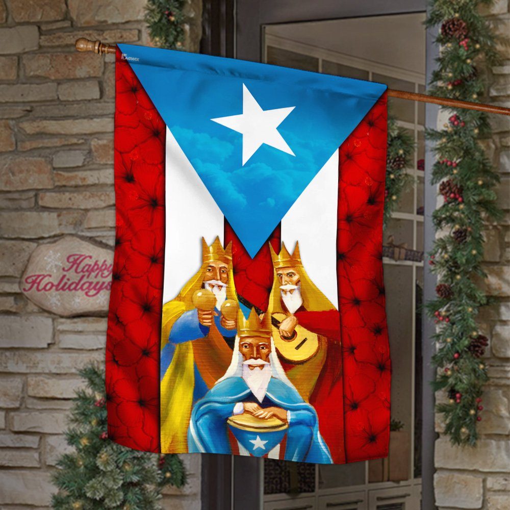 Three Kings Three Wise Men Puerto Rico Flag MLN746Fv2