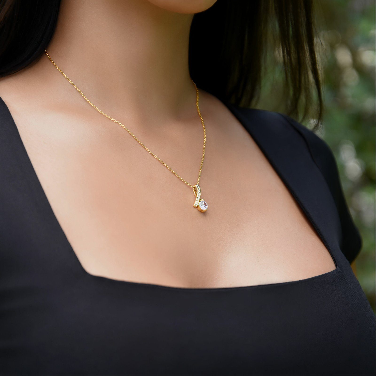 To My Daughter In Law Necklace, Gift For Daughter-In-Law, Mother’s Day Necklace For Daughter In Law, Gift For Daughter-In-Law TQN649NL