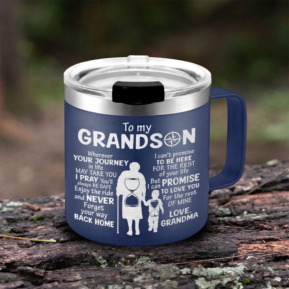 To My Grandson From Grandma, I’m Always Here For You Insulated Coffee Mug TPT173CM