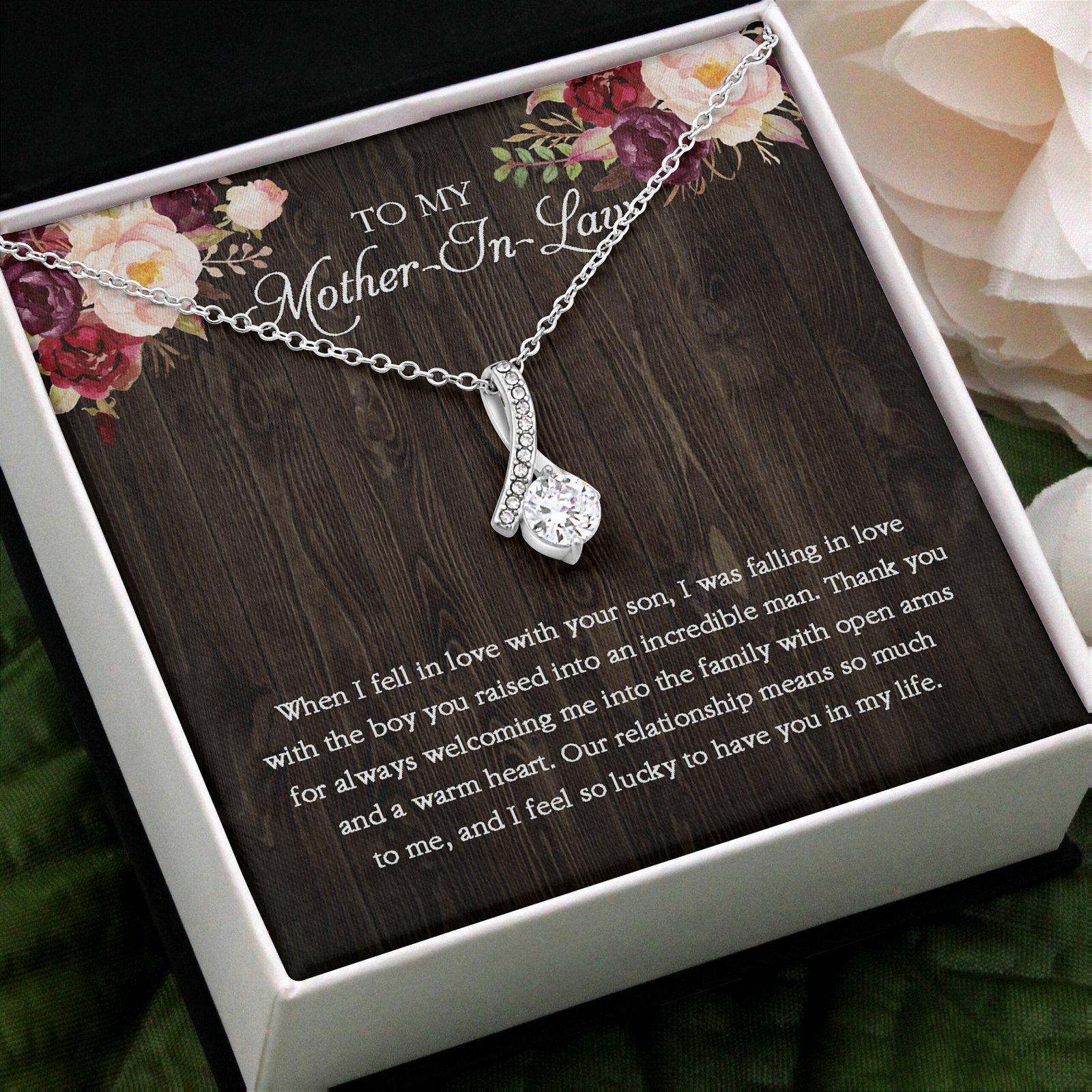 To My Mother – In – Law Necklace LNT708NL