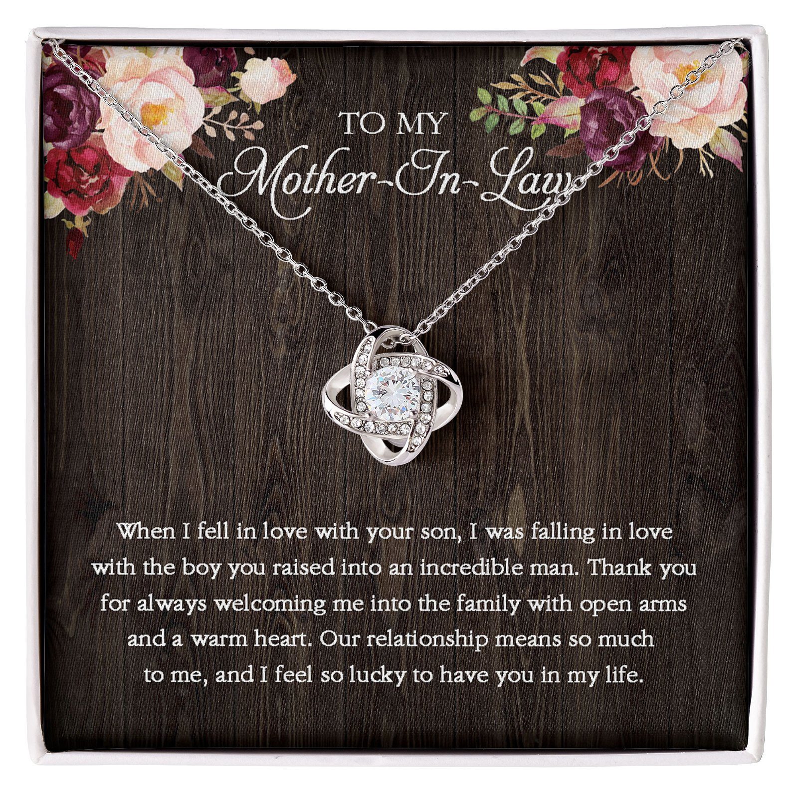 To My Mother – In – Law Necklace LNT708NL