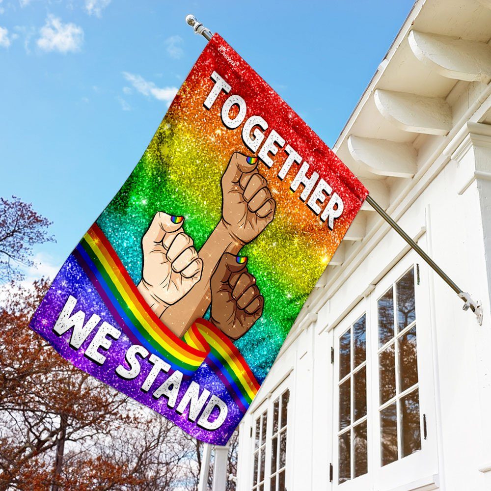 Together We Stand, LGBT Flag