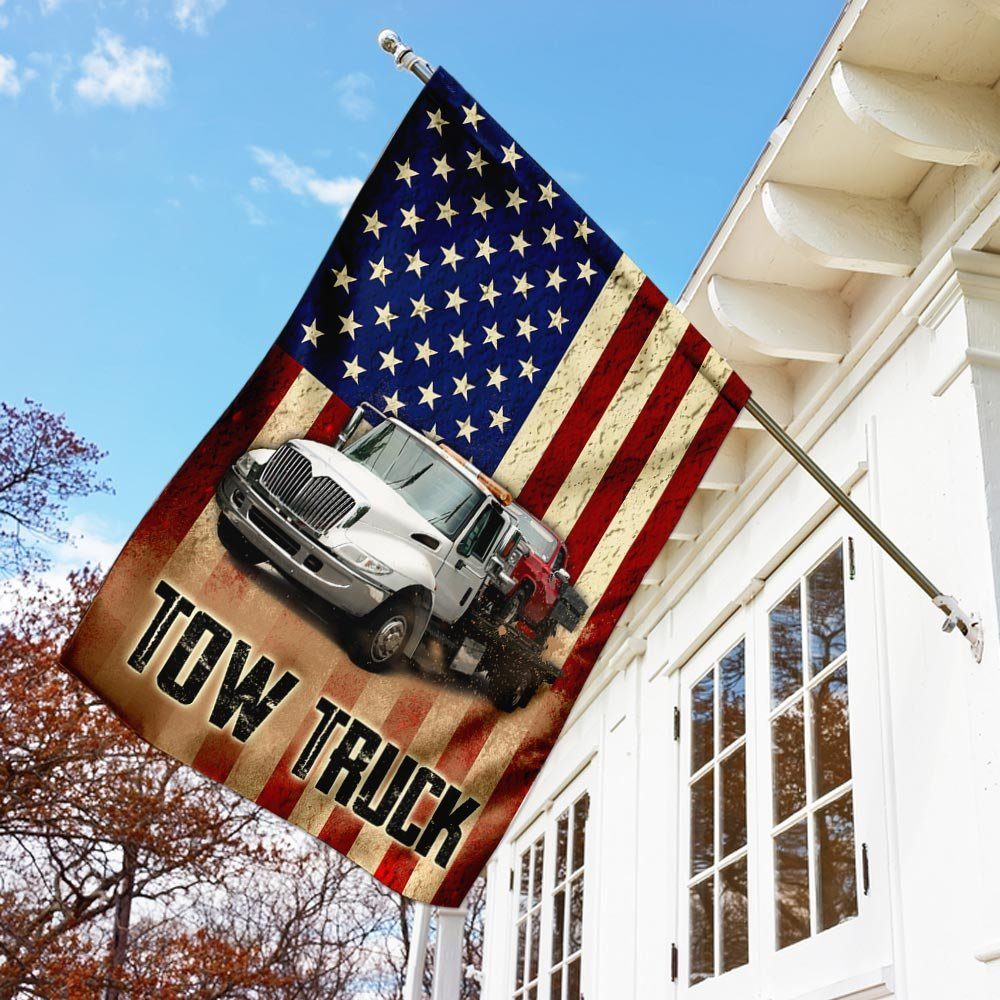 Tow Truck Driver Flag