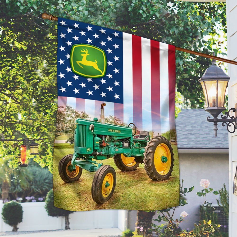 Tractor American FLag John Deere BNN351F