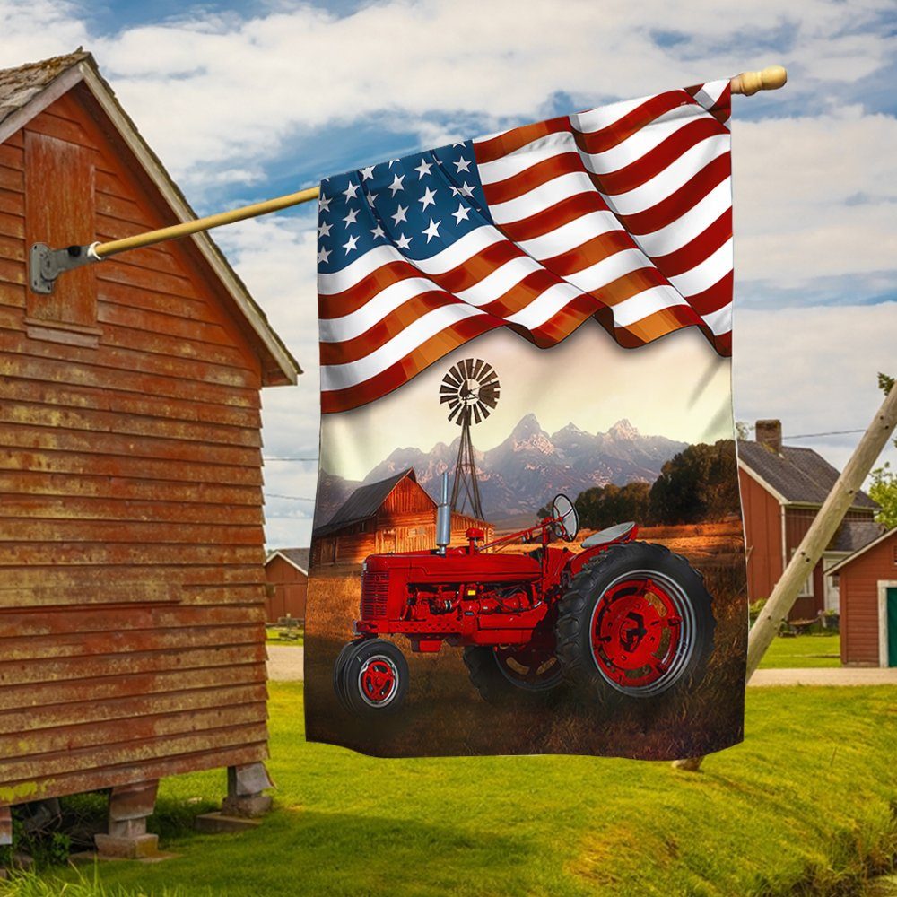 Tractor American Flag MLN293F