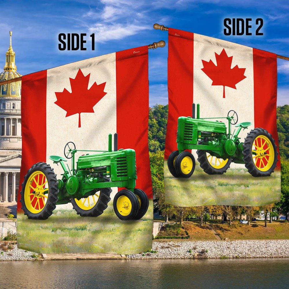 Tractor Canadian Flag Proud Farmer Farm Life TQN1020F