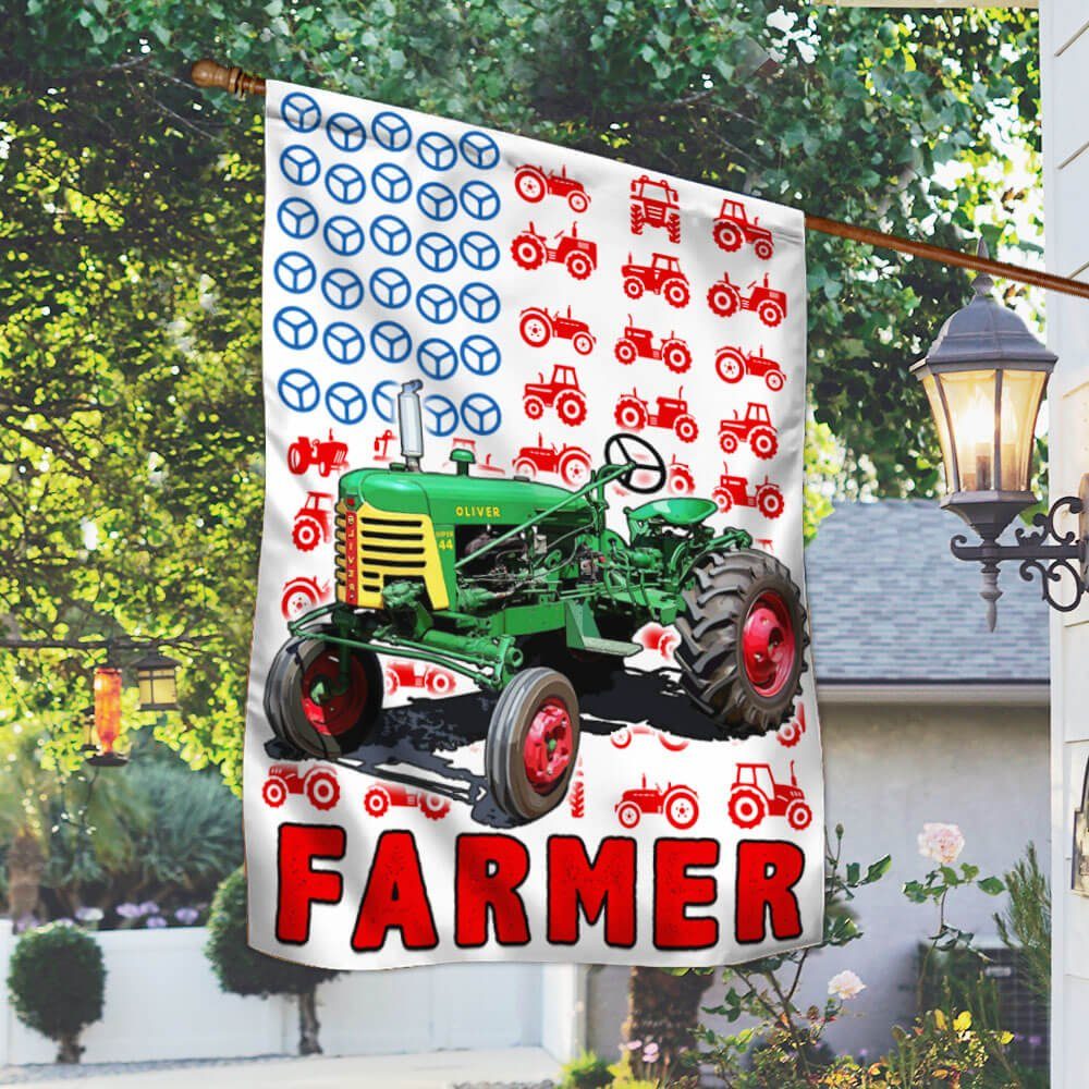 Tractor Flag Farm Life Flag Collect LNT397F