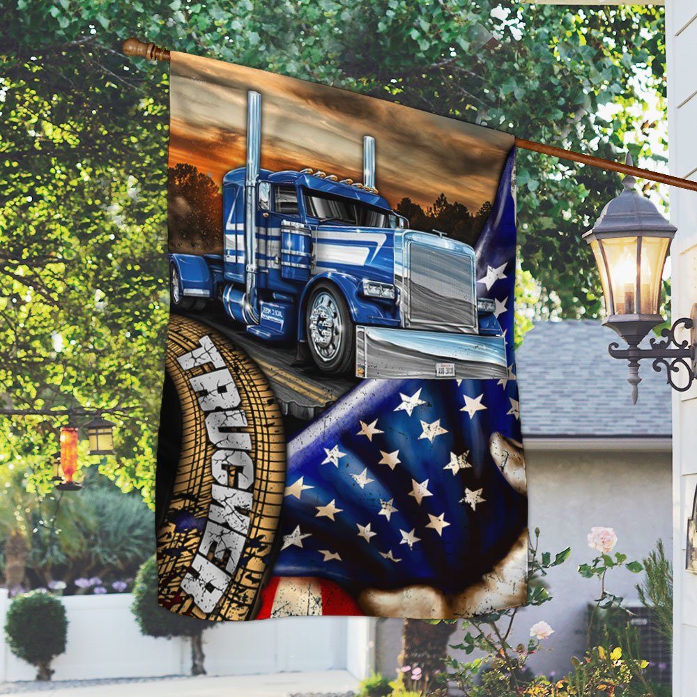 Trucker American Flag LHA1881F