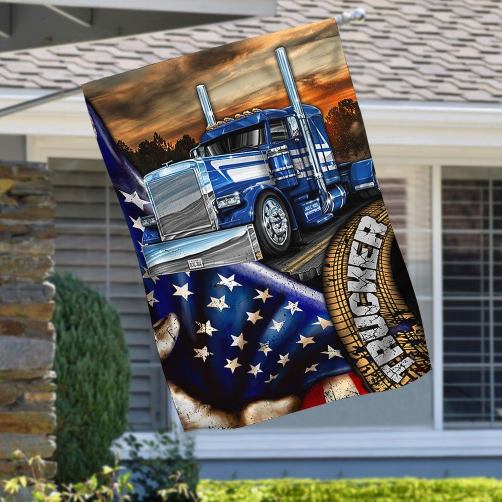 Trucker American Flag LHA1881F