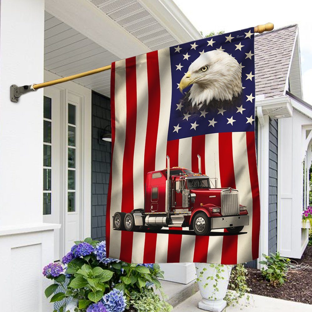 Trucker Flag American Eagle Trucker Flag TRV1693Fv1