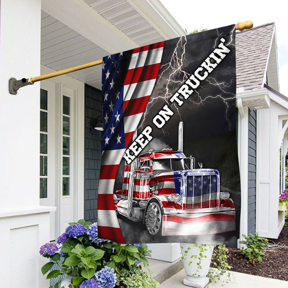 Trucker Flag Keep On Truckin’ LHA1792F