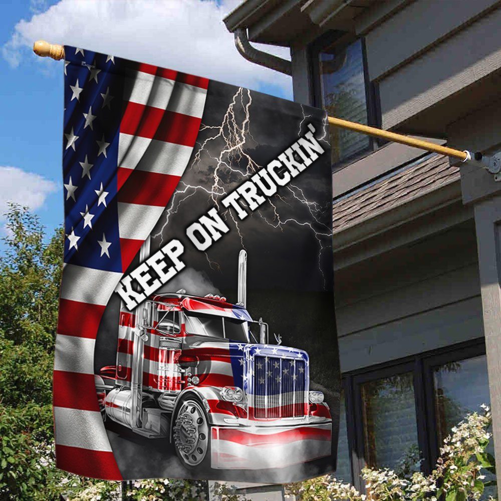 Trucker Flag Keep On Truckin’ LHA1792F