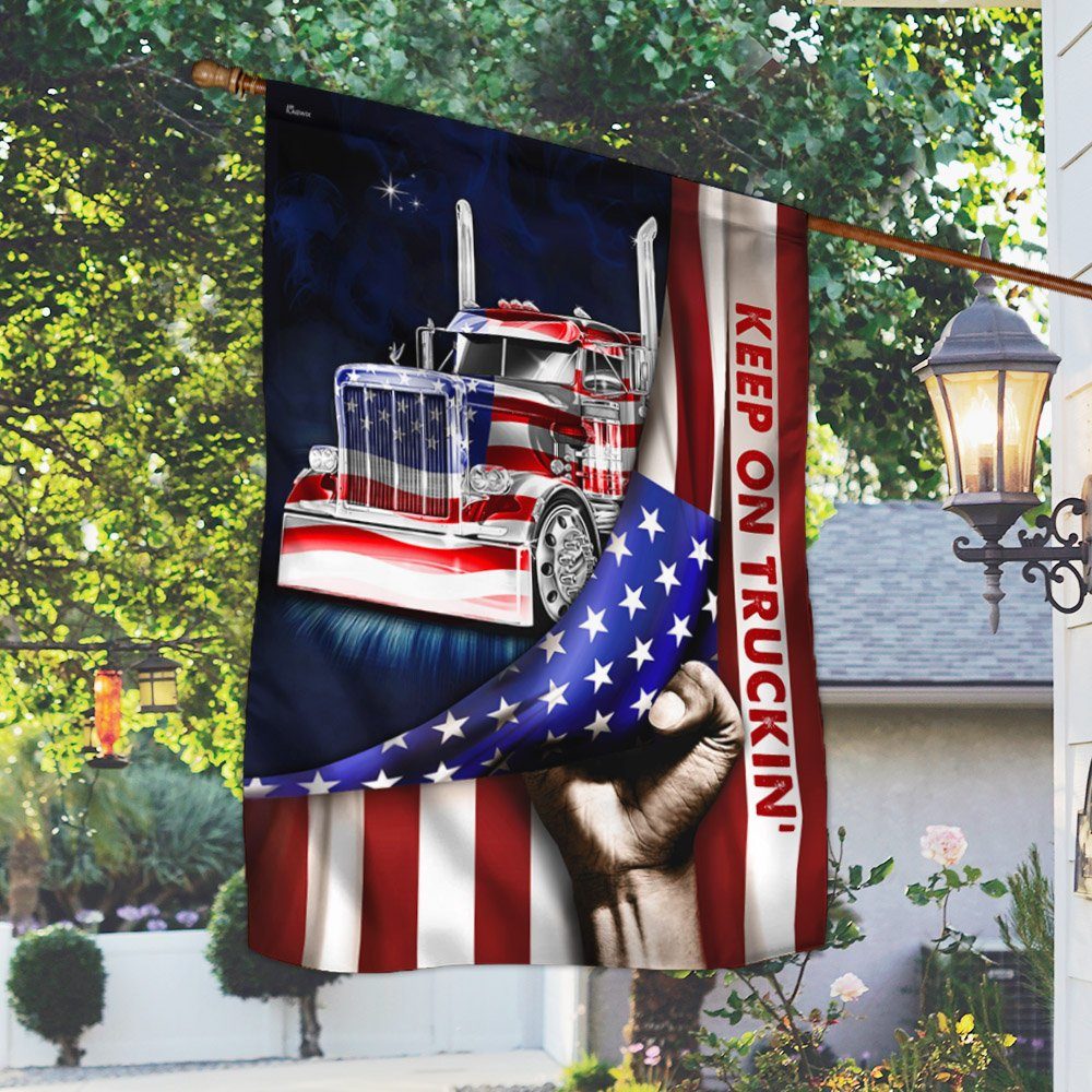 Trucker Flag Keep On Truckin’ MLH2025F