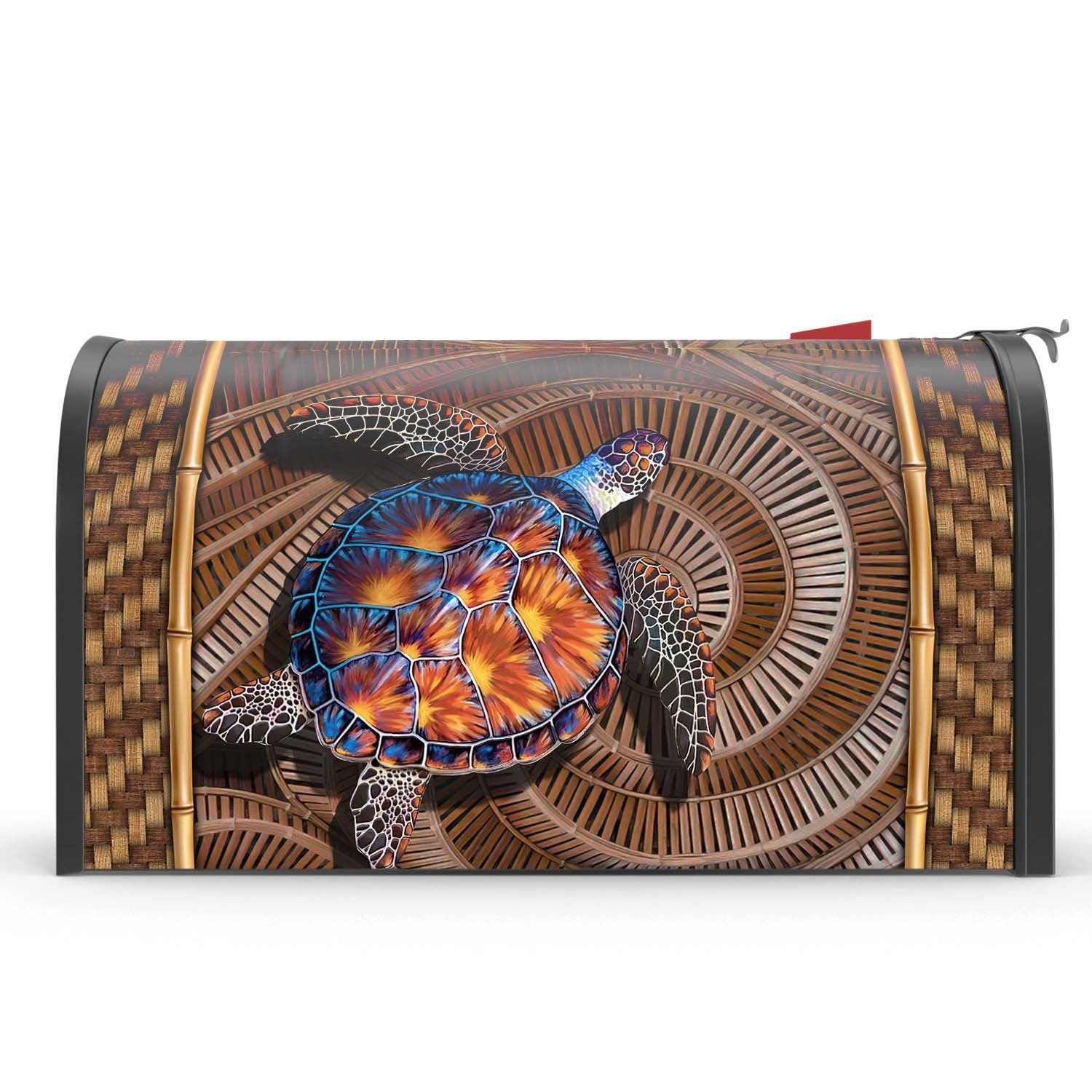 Turtle Vintage Mailbox Cover Hi LNT699MB