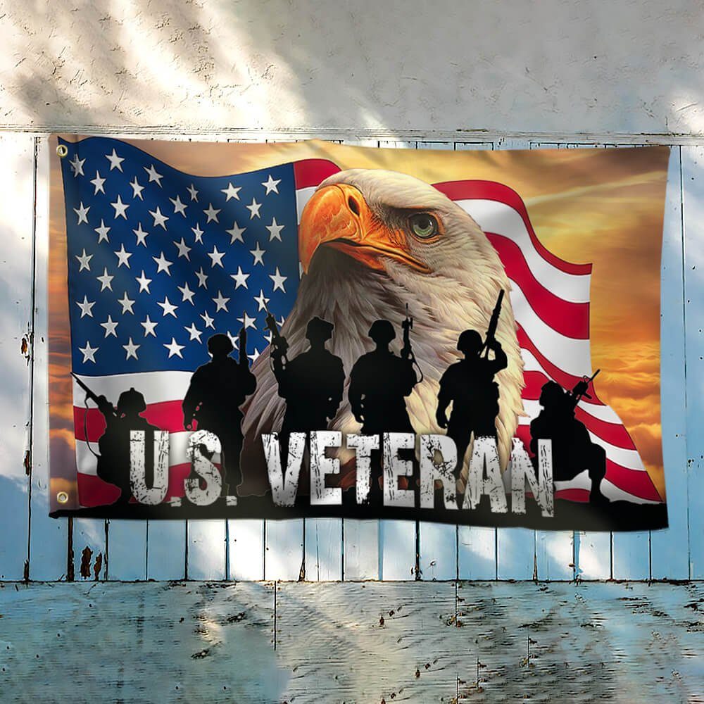 U.S. Veteran Grommet Flag TTV510GF