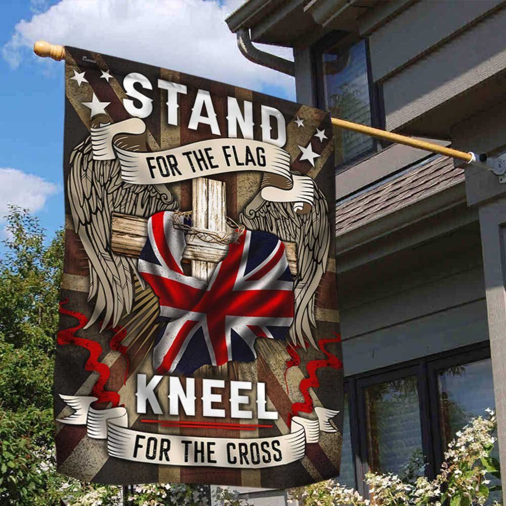 UK Flag Stand For The Flag Kneel For The Cross DBD2813F