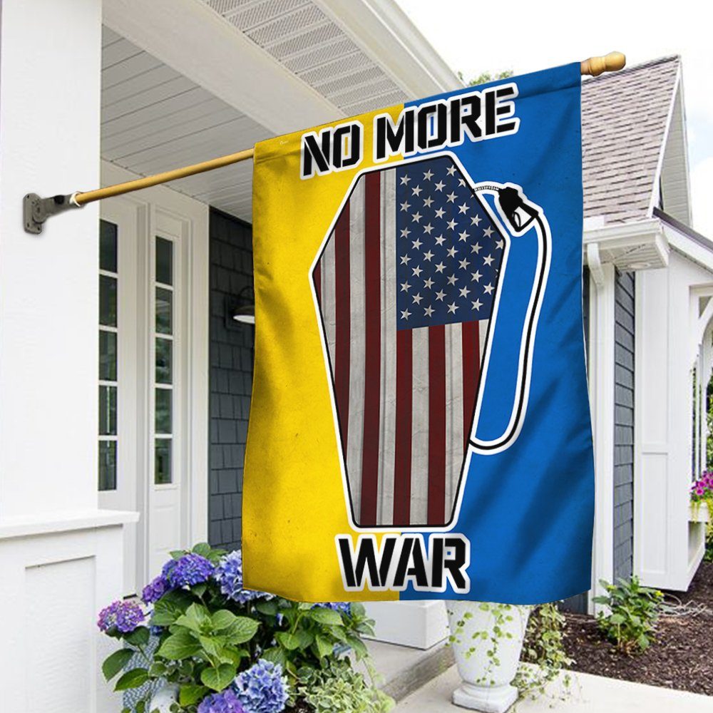 Ukraine Flag No More War BNT601F