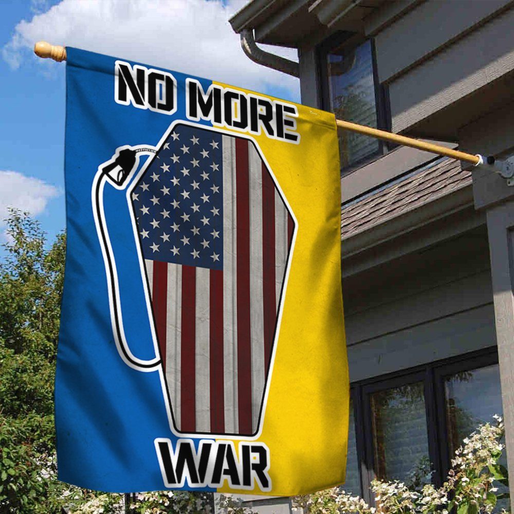 Ukraine Flag No More War BNT601F