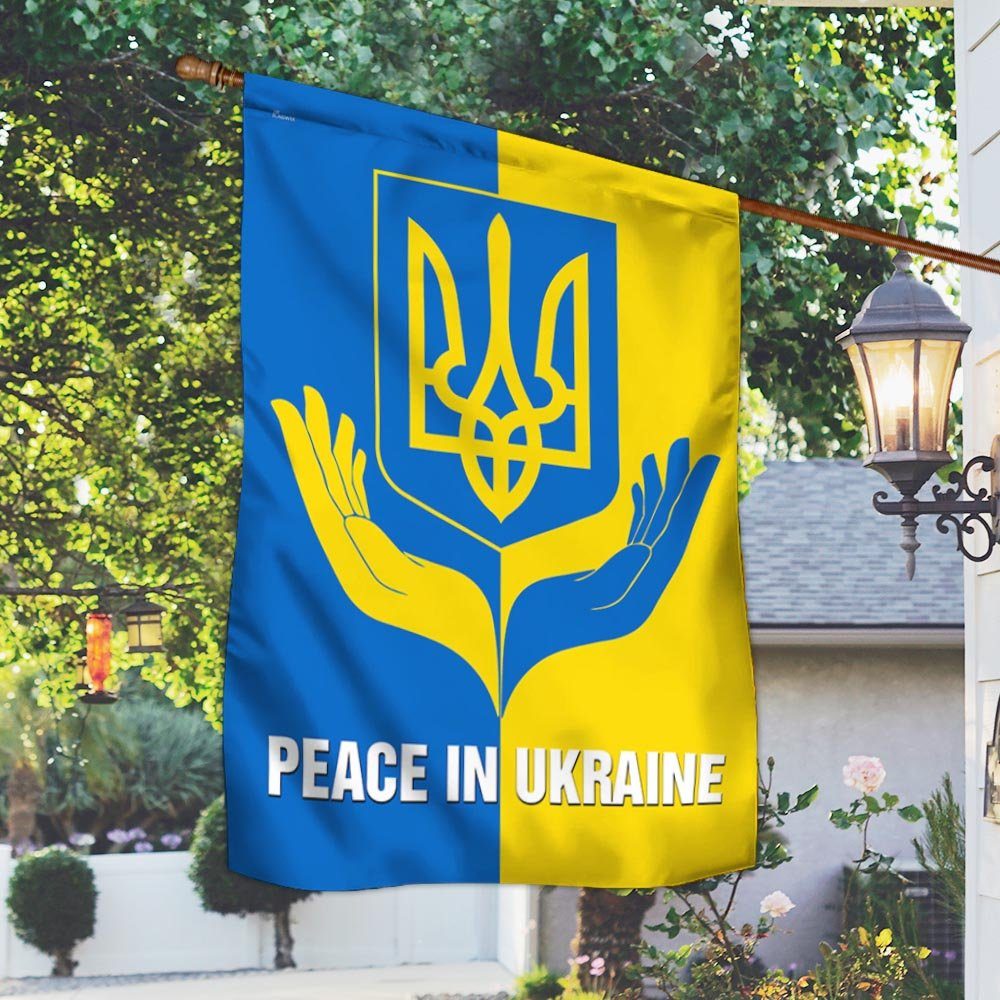 Ukraine Flag Peace In Ukraine BNN110F