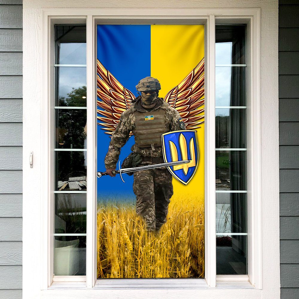 Ukraine Warrior Doorcover Bravo Peace For Ukraine LNT104D