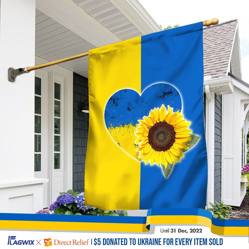 Ukrainian Flag Peace For Ukraine BNN208F