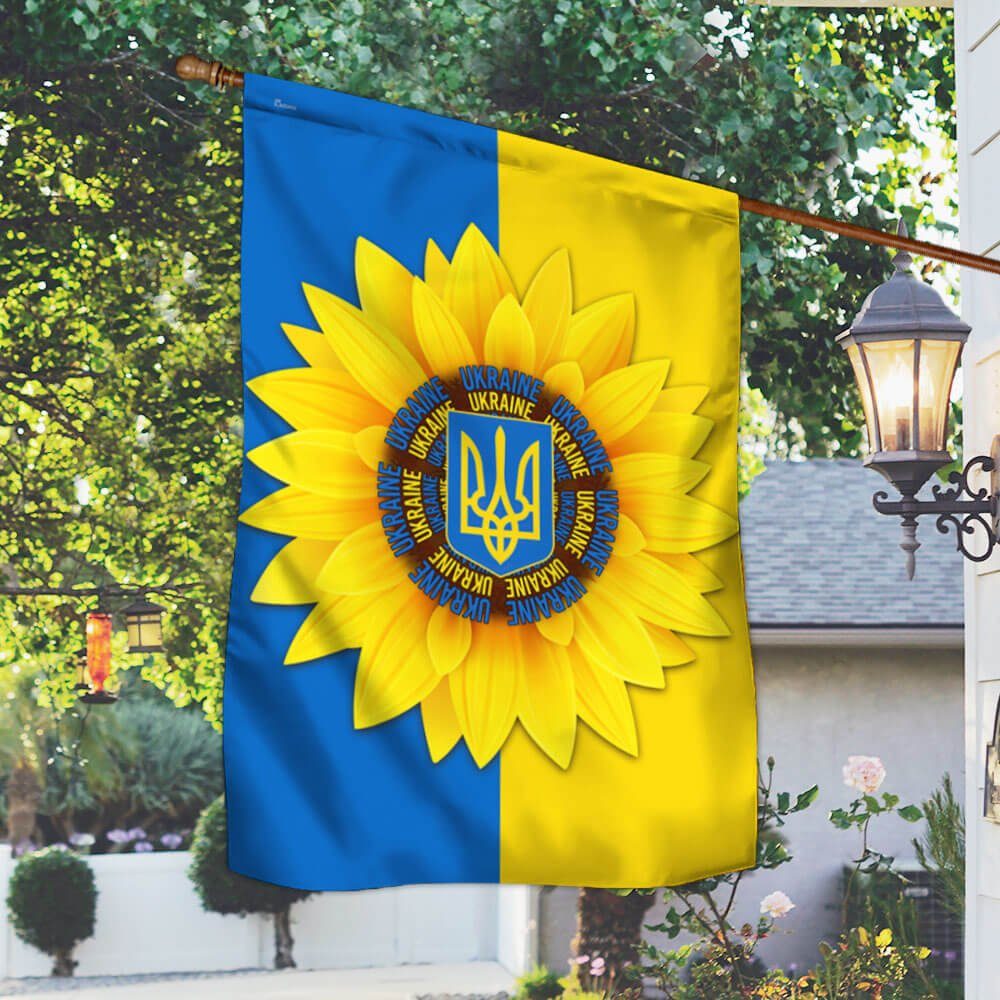 Ukrainian Flag Ukraine Sunflower BNN254F